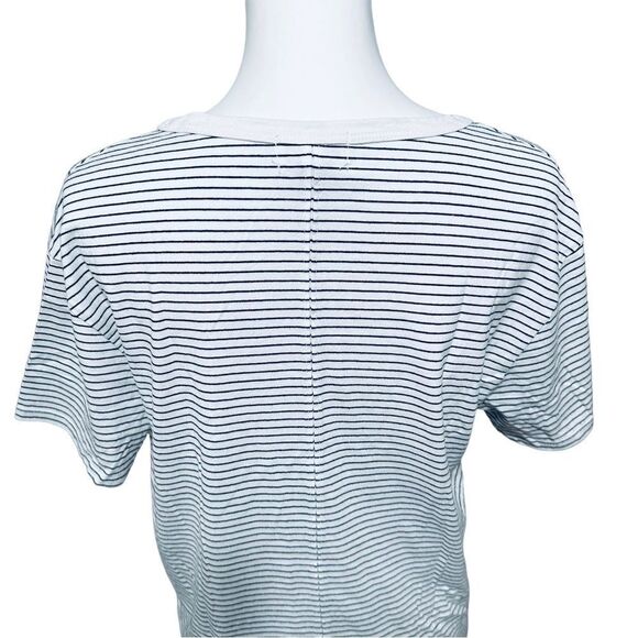 Adriano Goldschmied Striped T-Shirt Sz M - Picture 6 of 7